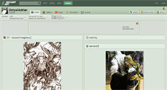Desktop Screenshot of genyaxadrian.deviantart.com