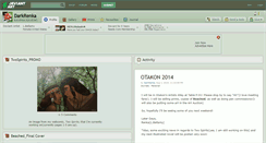 Desktop Screenshot of darkrenka.deviantart.com