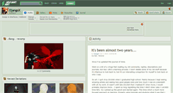 Desktop Screenshot of djangox.deviantart.com