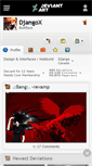 Mobile Screenshot of djangox.deviantart.com