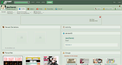 Desktop Screenshot of jaxchavez.deviantart.com