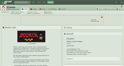 Desktop Screenshot of iccomics.deviantart.com