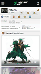 Mobile Screenshot of niburo.deviantart.com
