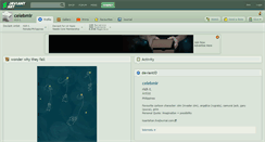 Desktop Screenshot of celebmir.deviantart.com