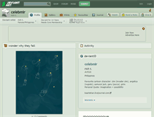 Tablet Screenshot of celebmir.deviantart.com