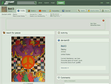 Tablet Screenshot of bax3.deviantart.com