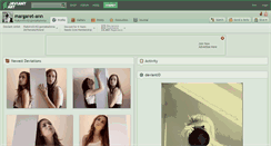 Desktop Screenshot of margaret-ann.deviantart.com