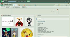Desktop Screenshot of brunodarkdevil.deviantart.com