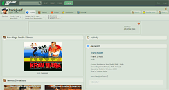 Desktop Screenshot of frankjwolf.deviantart.com
