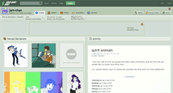 Desktop Screenshot of jam-chan.deviantart.com