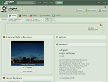 Tablet Screenshot of cdngeek.deviantart.com