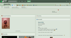 Desktop Screenshot of mania-killer.deviantart.com