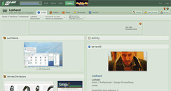 Desktop Screenshot of lokheed.deviantart.com