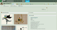 Desktop Screenshot of angel-of-death777.deviantart.com