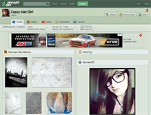 Tablet Screenshot of casey-mai-girl.deviantart.com