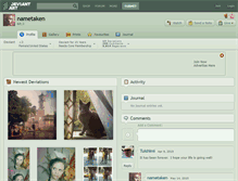 Tablet Screenshot of nametaken.deviantart.com