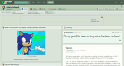 Desktop Screenshot of blacktwisted.deviantart.com