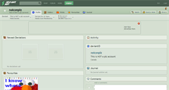 Desktop Screenshot of noiconplz.deviantart.com