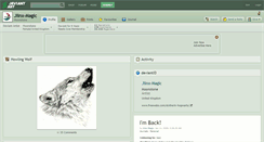 Desktop Screenshot of jiinx-magic.deviantart.com