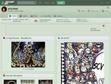 Tablet Screenshot of evs-eme.deviantart.com