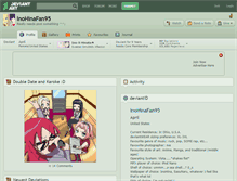 Tablet Screenshot of inohinafan95.deviantart.com