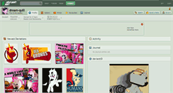 Desktop Screenshot of dream-quill.deviantart.com