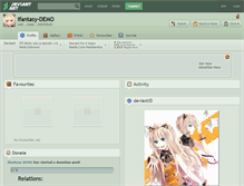 Tablet Screenshot of ifantasy-demo.deviantart.com