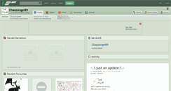 Desktop Screenshot of chaozangel89.deviantart.com