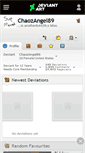 Mobile Screenshot of chaozangel89.deviantart.com