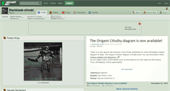 Desktop Screenshot of blackblade-shinobi.deviantart.com