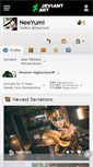Mobile Screenshot of neeyumi.deviantart.com