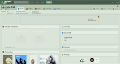 Desktop Screenshot of juju-fruit.deviantart.com