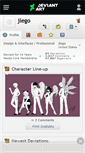 Mobile Screenshot of jlego.deviantart.com