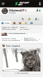 Mobile Screenshot of odysseusut.deviantart.com