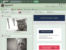 Tablet Screenshot of odysseusut.deviantart.com