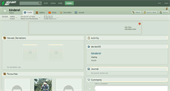 Desktop Screenshot of kinderei.deviantart.com