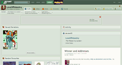 Desktop Screenshot of loveofpoisonivy.deviantart.com