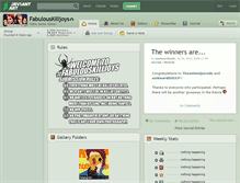 Tablet Screenshot of fabulouskilljoys.deviantart.com