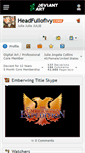Mobile Screenshot of headfullofivy.deviantart.com
