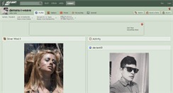 Desktop Screenshot of demons-i-weave.deviantart.com