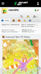 Mobile Screenshot of nonnihil.deviantart.com
