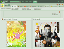 Tablet Screenshot of nonnihil.deviantart.com
