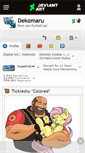 Mobile Screenshot of dekomaru.deviantart.com