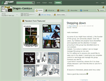 Tablet Screenshot of dragon--comics.deviantart.com