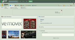 Desktop Screenshot of fofaum.deviantart.com
