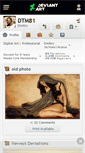 Mobile Screenshot of dtm81.deviantart.com