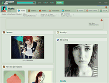 Tablet Screenshot of moets.deviantart.com