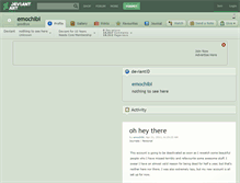Tablet Screenshot of emochibi.deviantart.com