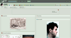 Desktop Screenshot of hube8.deviantart.com