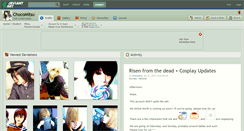 Desktop Screenshot of chocomitsu.deviantart.com